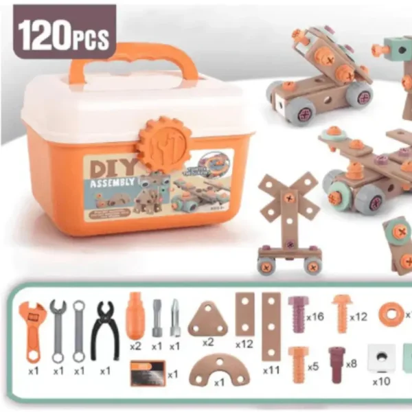 Jeu de construction DIY 120 pièces